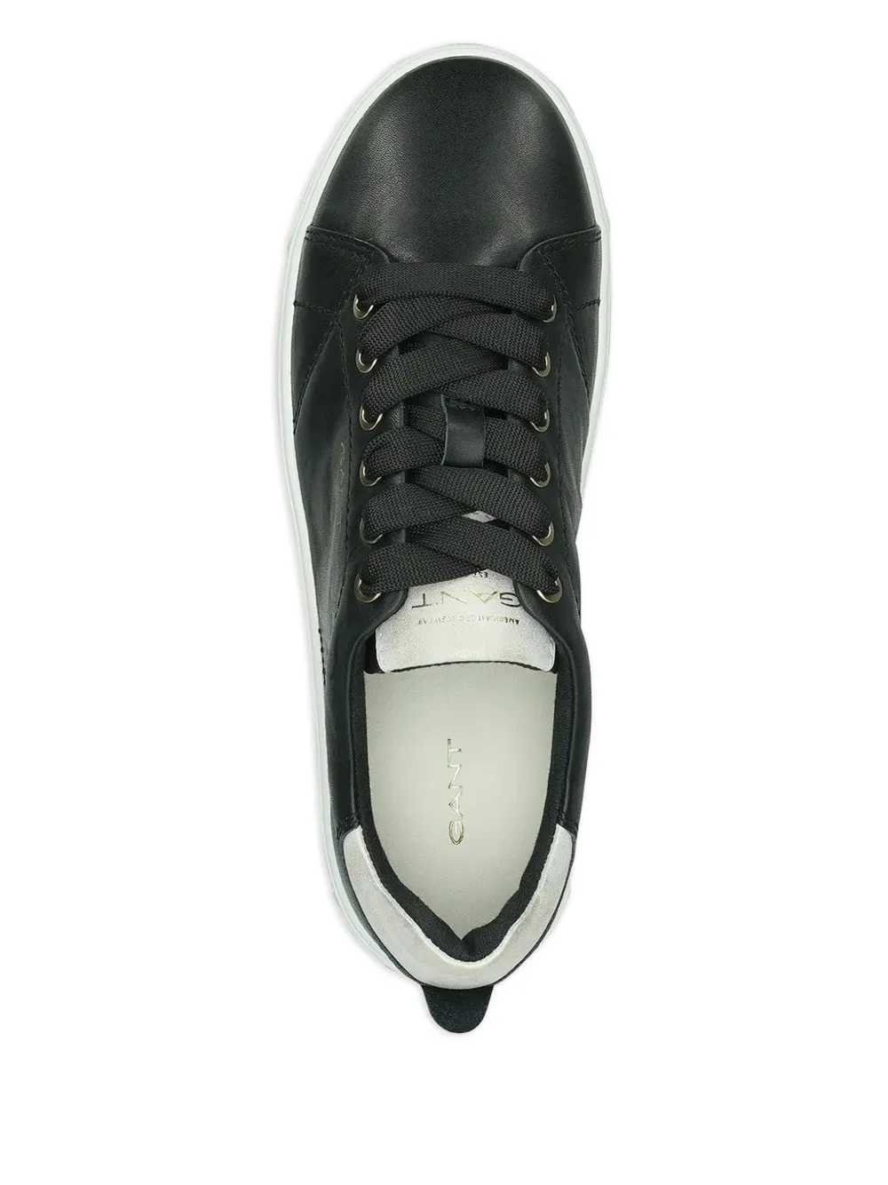 Gant Avona leather lace-up sneakers Black
