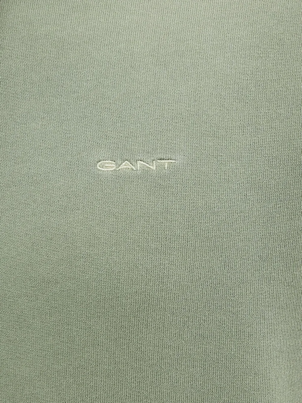 Gant logo-embroidered hoodie Groen