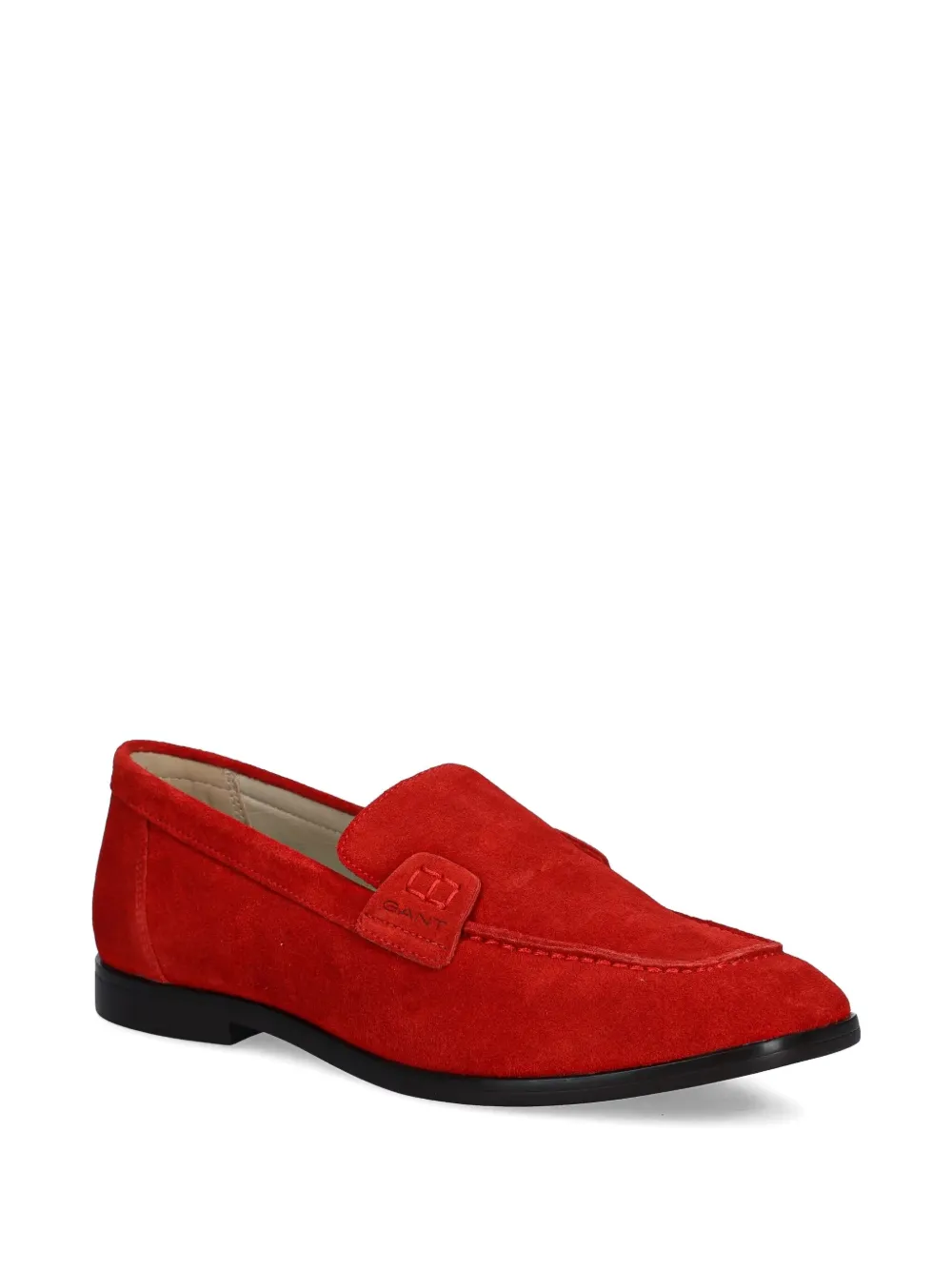 Gant Suede Loafers In Red