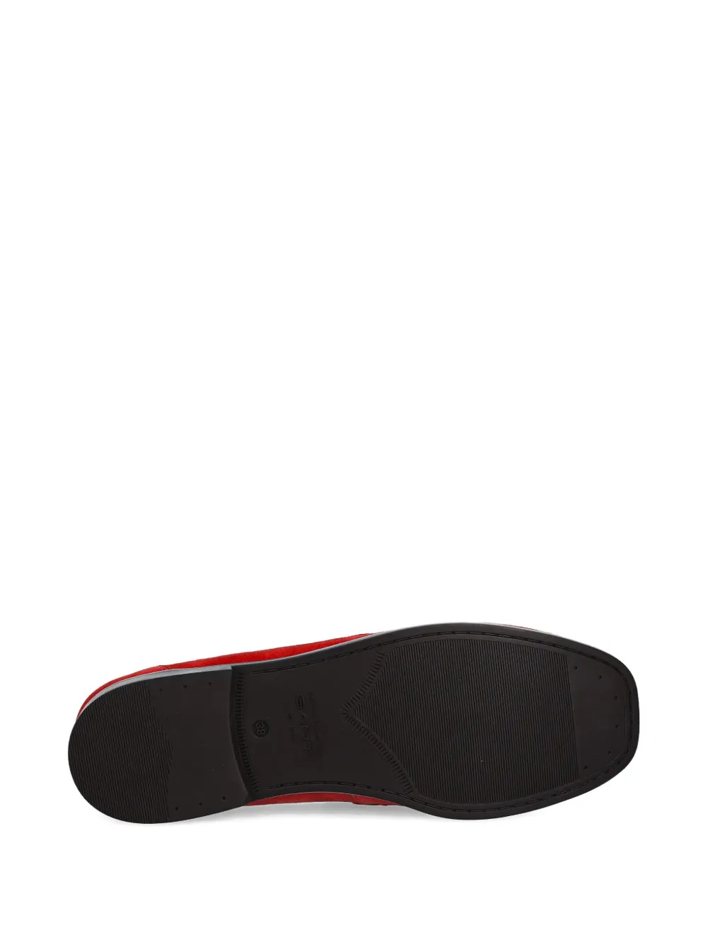 Gant Suede Loafers In Red
