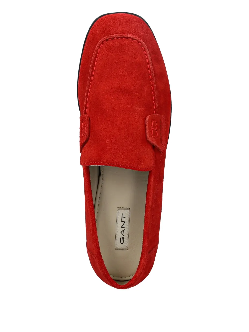 Gant Suede Loafers In Red
