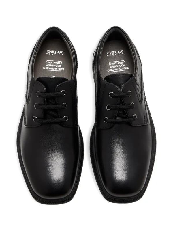 Geox Kids lace-up Leather Brogues | Black | FARFETCH display picture 3