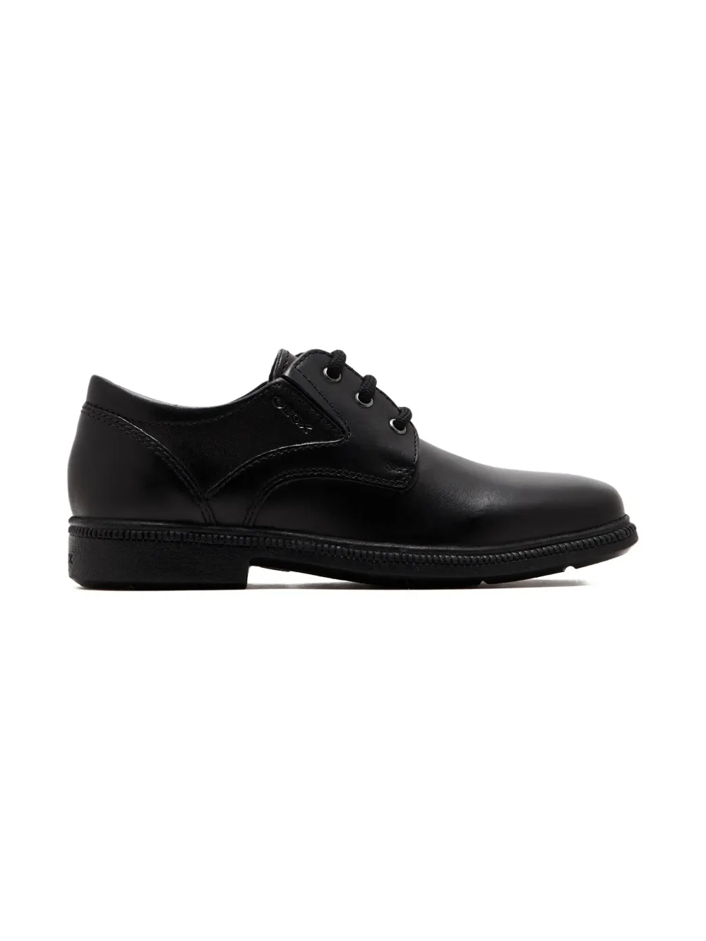 Geox Kids lace-up leather brogues Black