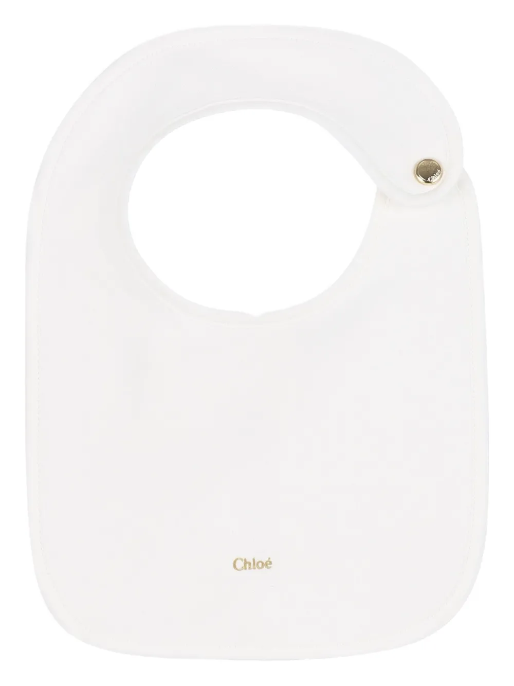 Chloé Kids Pyjama met kanten kraag Wit