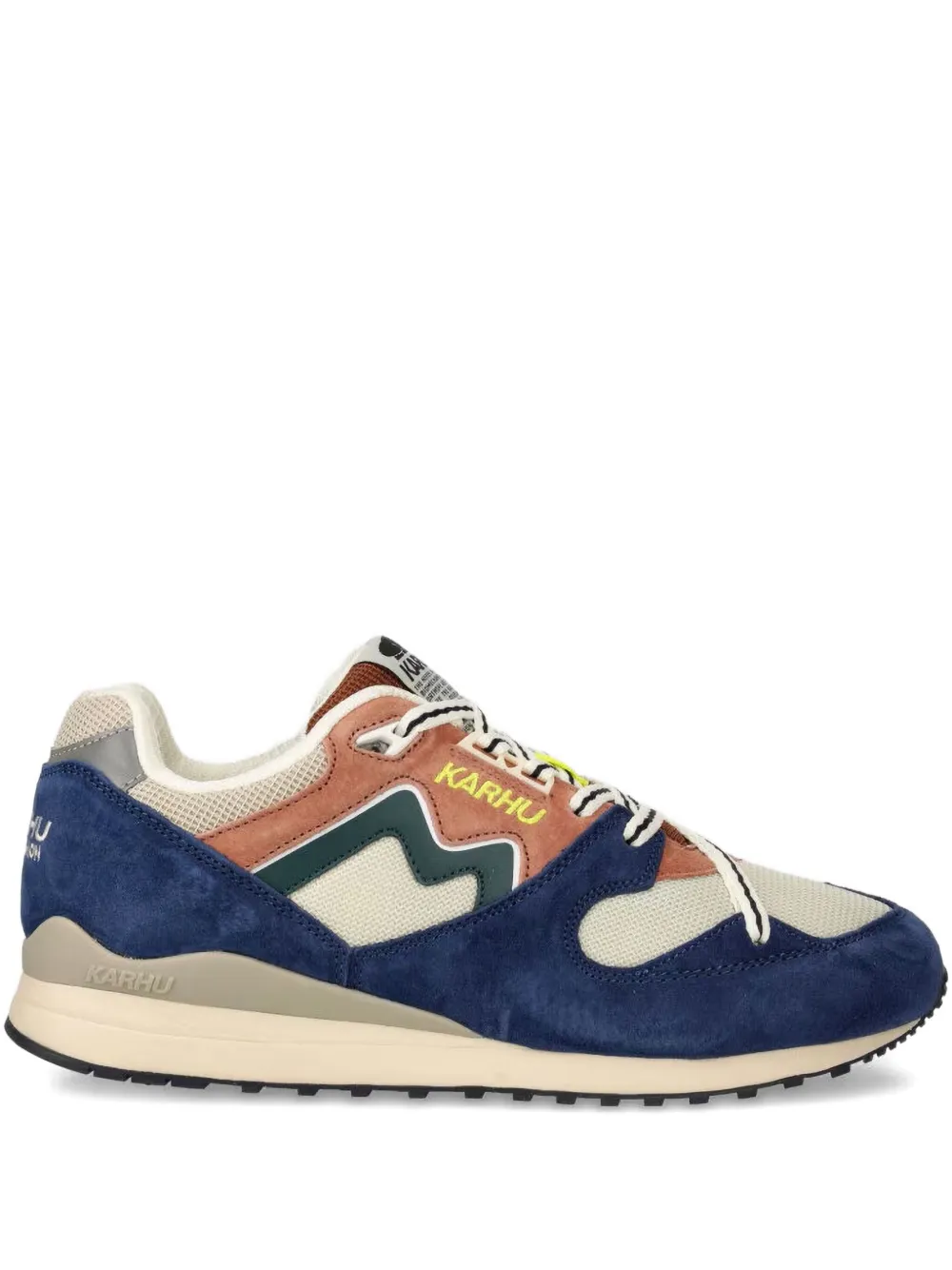 Karhu Synchron suede-panelled running sneakers | Blue | Image 1