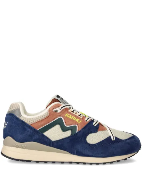 Karhu Synchron suede-panelled running sneakers