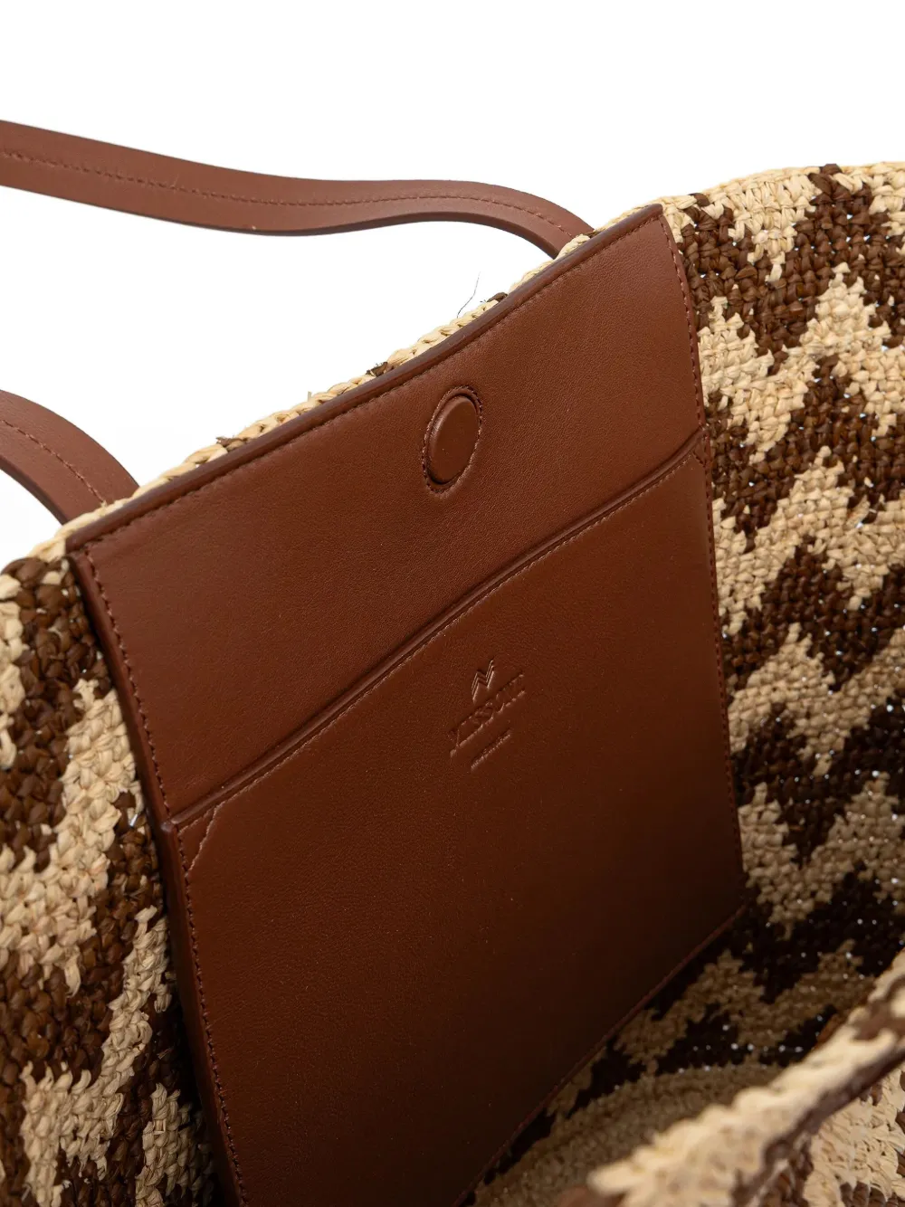 Missoni zigzag raffia tote bag | Image 2