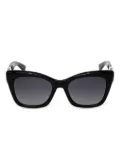 MISSONI EYEWEAR cat-eye temple sunglasses - Black