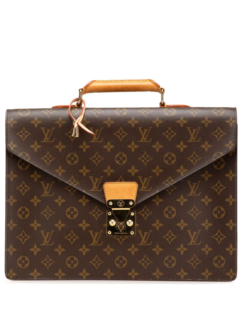 Louis Vuitton Pre-Owned 2005 Monogram Serviette Conseiller business bag | Brown | Image 1