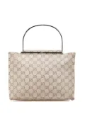 Gucci Pre-Owned 2000-2015 GG Suede Metal Top Handle Bag handbag - Grey