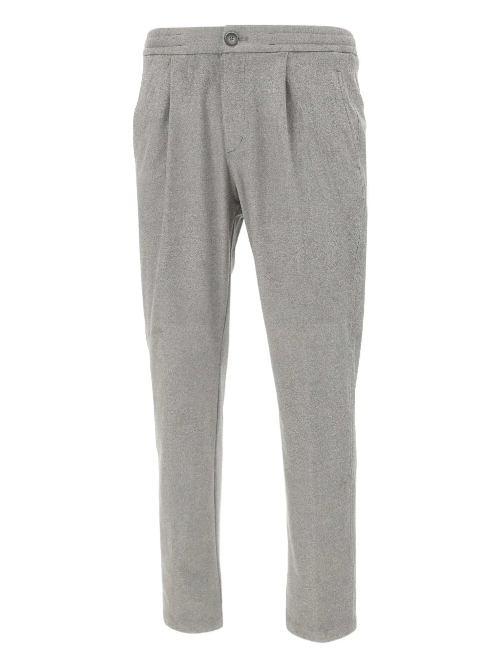 Herno Broek met geplooid detail Grijs