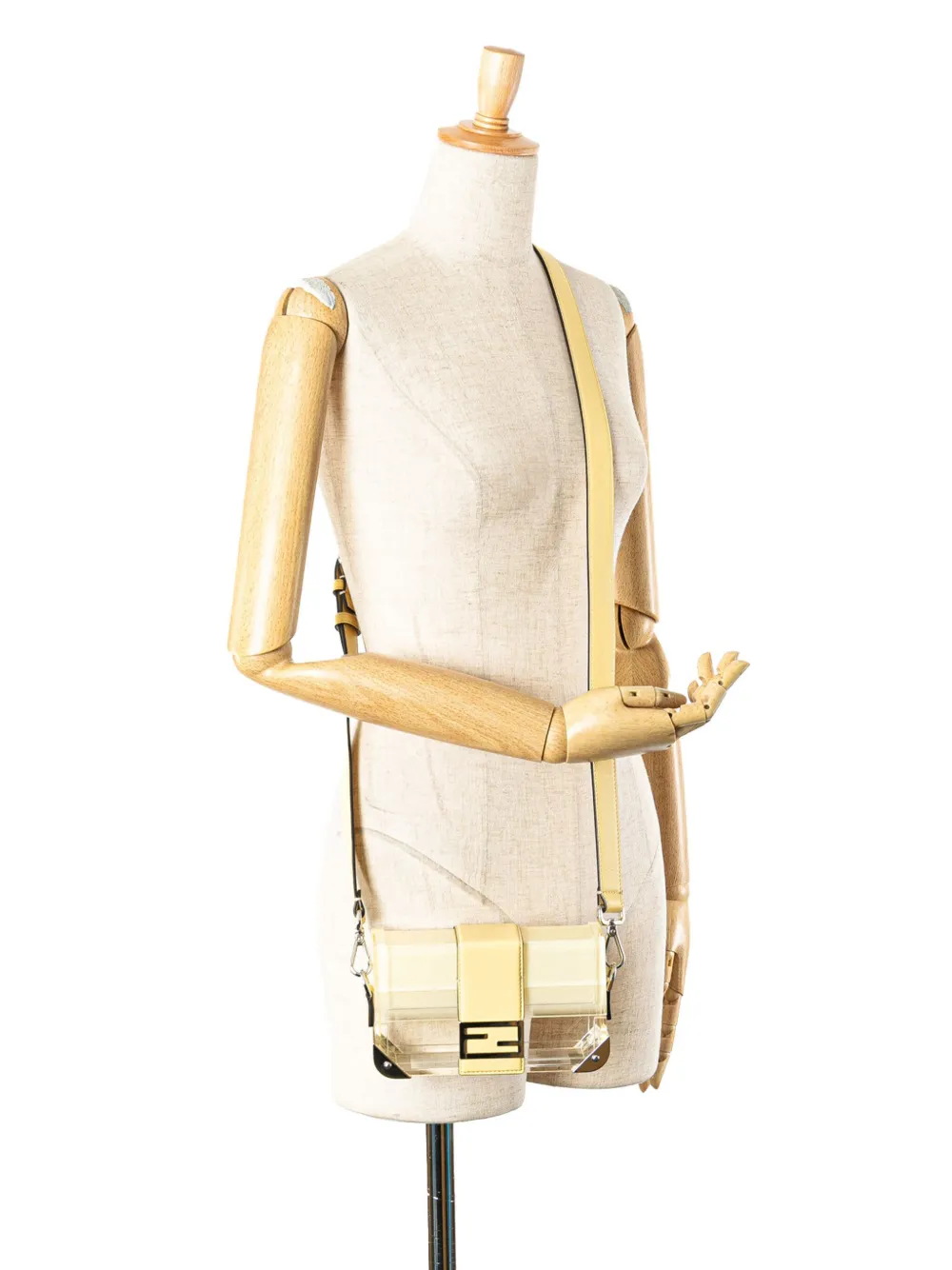 Fendi Pre-Owned 2000-2024 Mini Acrylic Vitello Trunk Baguette crossbody bag | Estilos de archivo | Image 2