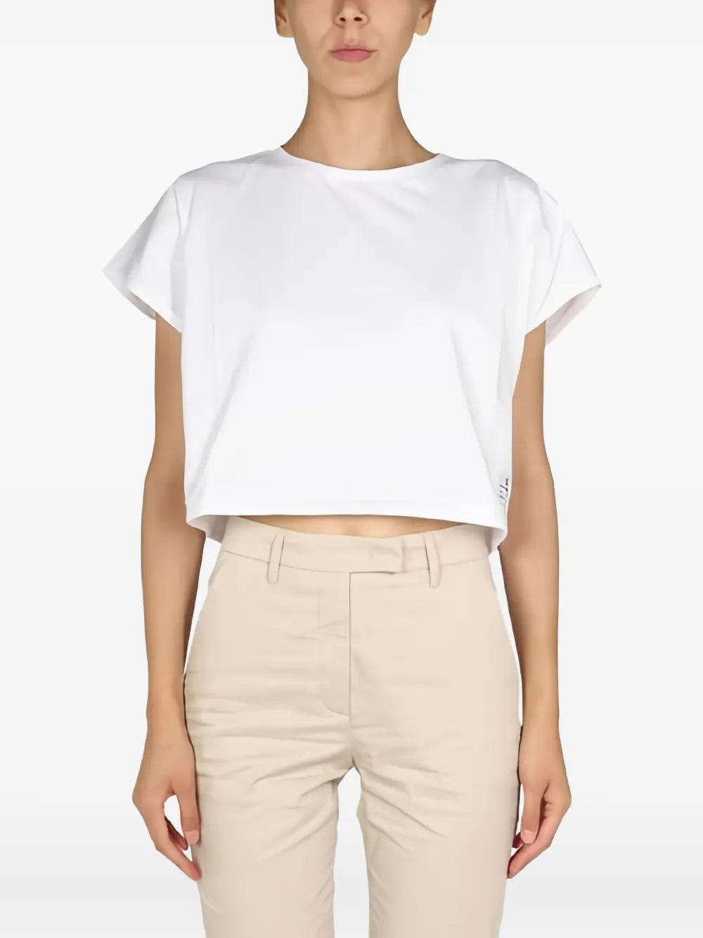 Department Five Yumana Open-back T-shirt In White