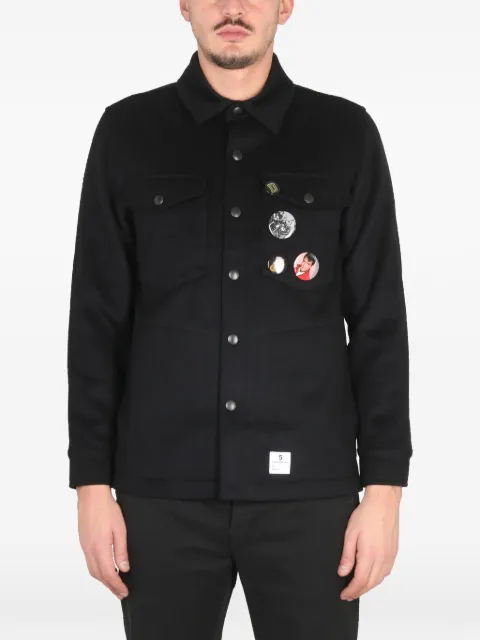 Department 5 buttoned pockets overshirt