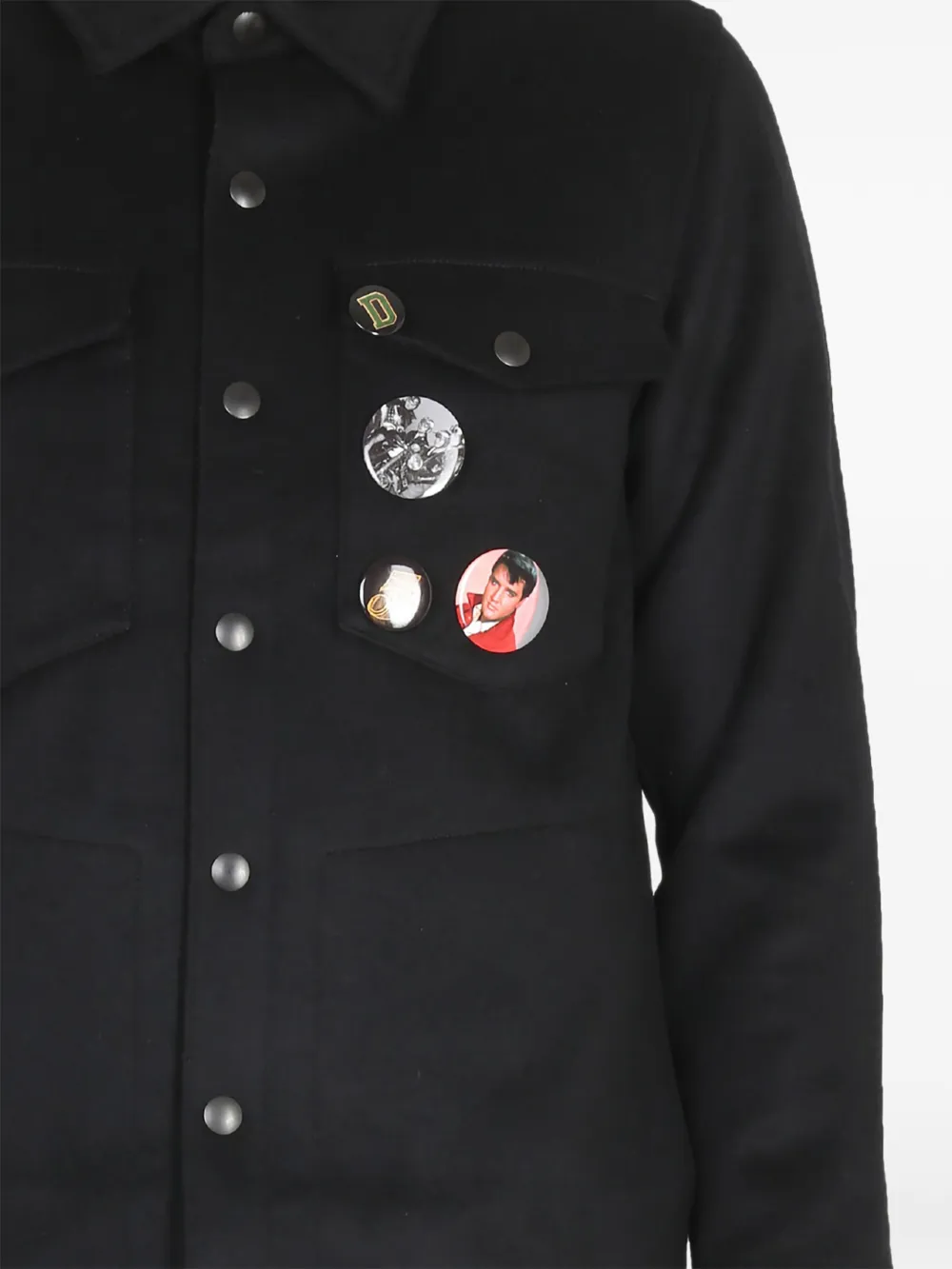 Department 5 buttoned pockets overshirt | Shirt Jackets | Image 2