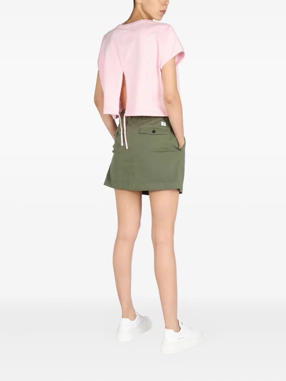 Department 5 Yumana tie-detail T-shirt | T-Shirts & Jersey Shirts | Image 2