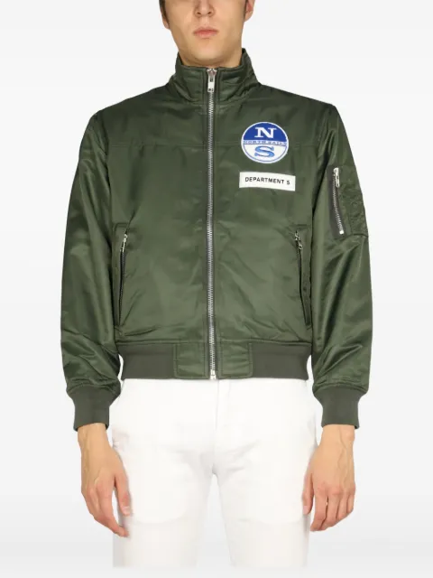 Department 5 zip-up patch jacket