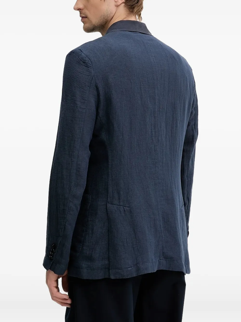 Barena double-breasted linen blazer | Blazers | Image 2