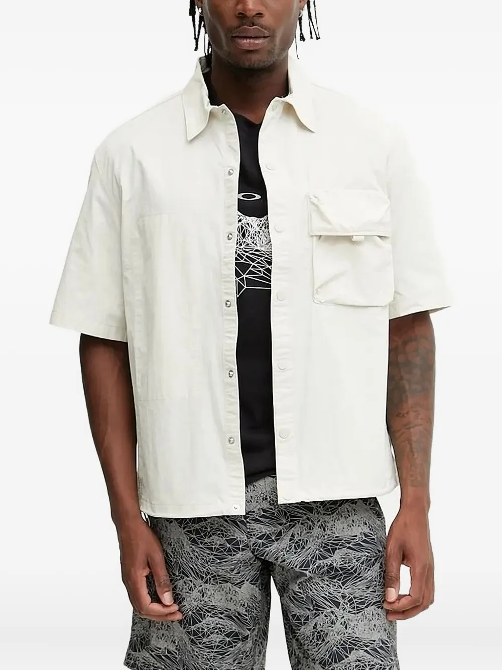 Oakley Pocket Short-sleeve Shirt In White