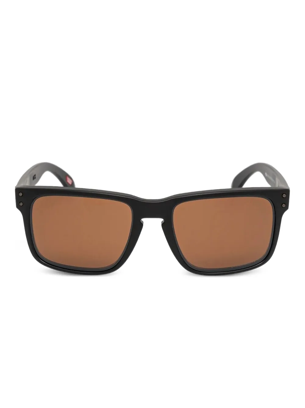 Oakley スクエアフレーム サングラス - ブラック Oakley スクエアフレーム サングラス - ブラック