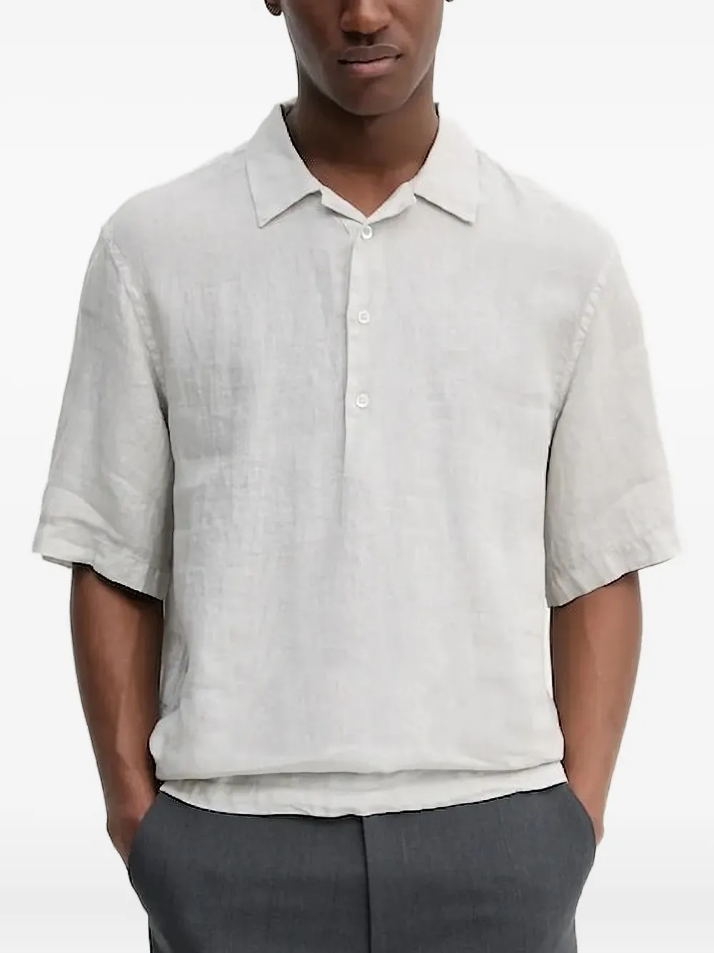 Barena Poloshirt met korte mouwen Grijs