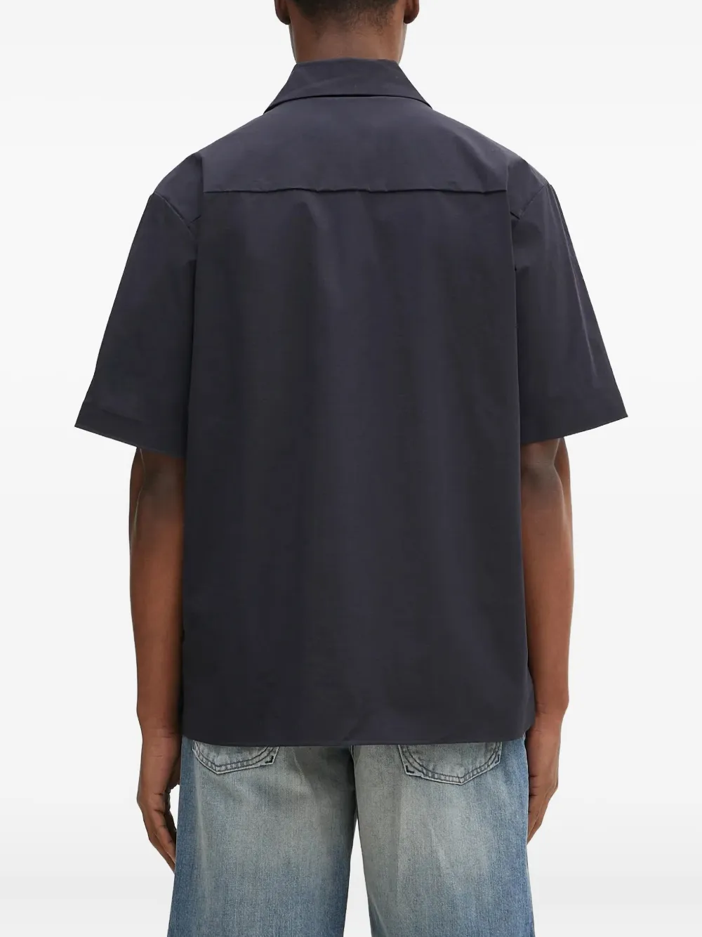 Norse Projects Short-sleeve Pocket Shirt In Blue