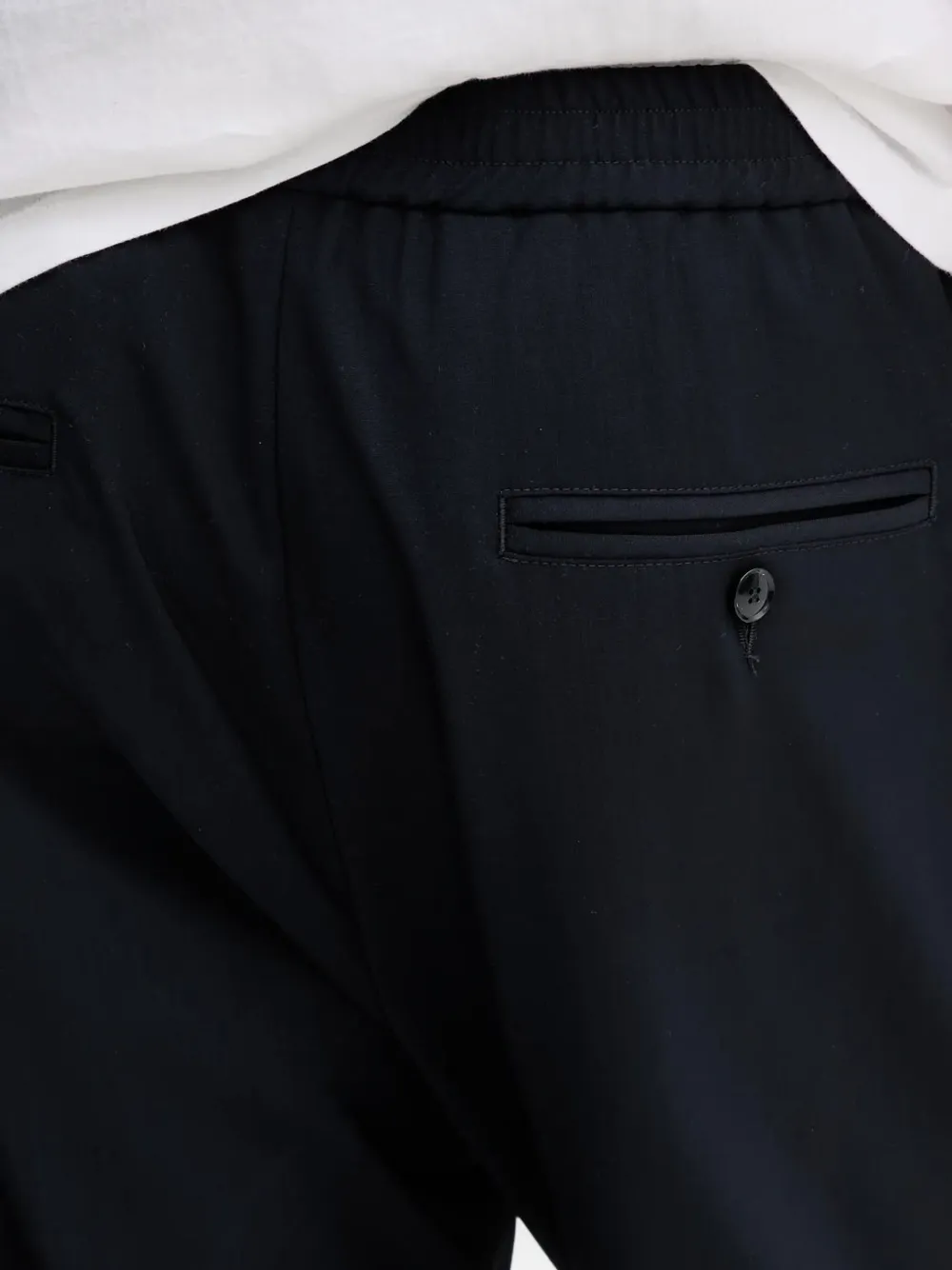 Barena Trainingsbroek met elastische tailleband Blauw