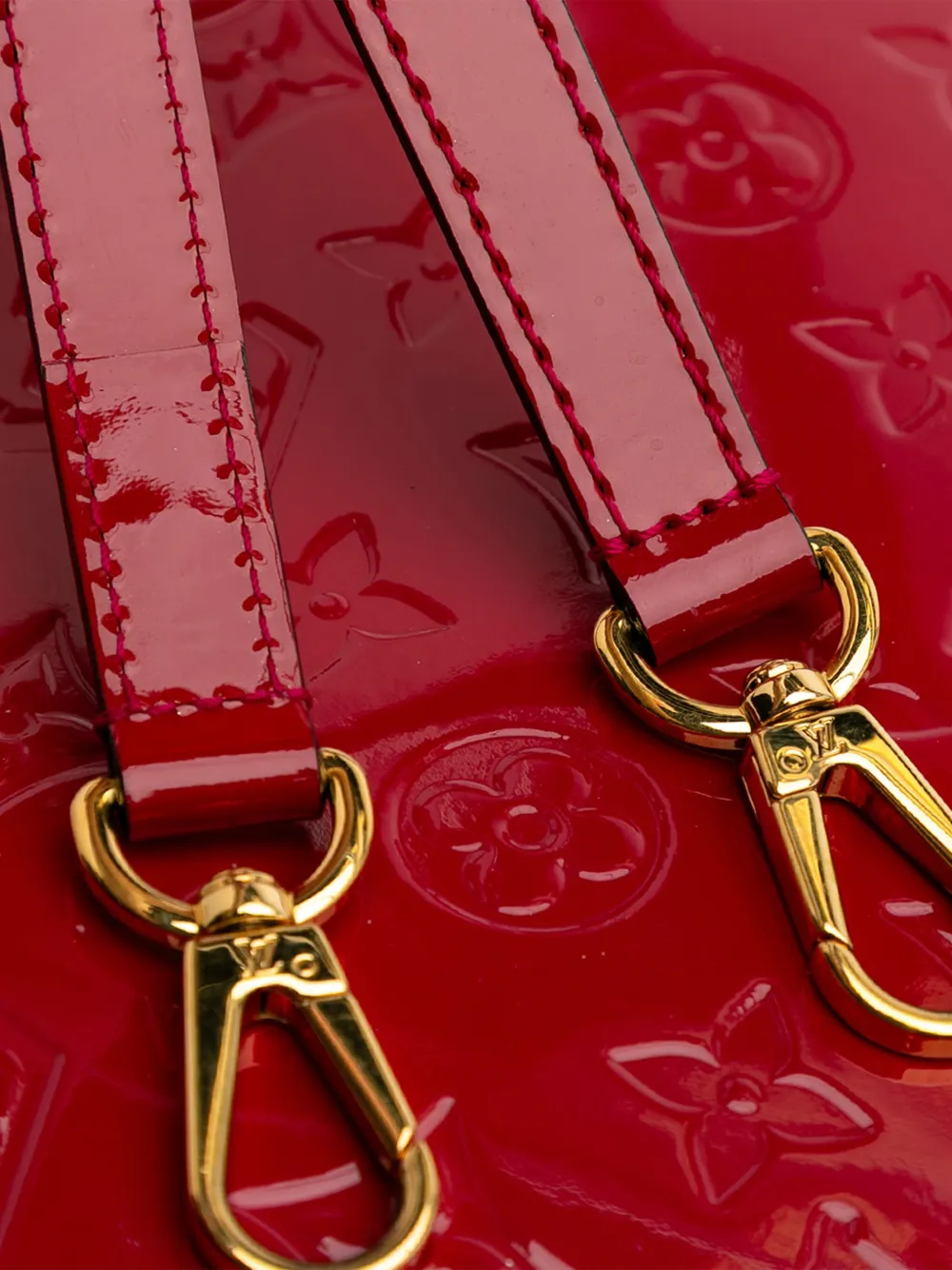Pre-owned Louis Vuitton 2015 Monogram Vernis Montaigne Bb Satchel