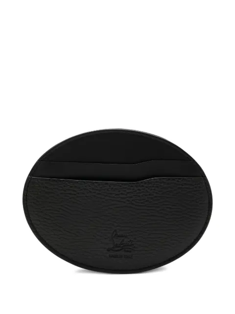Christian Louboutin Mooncrest oval cardholder