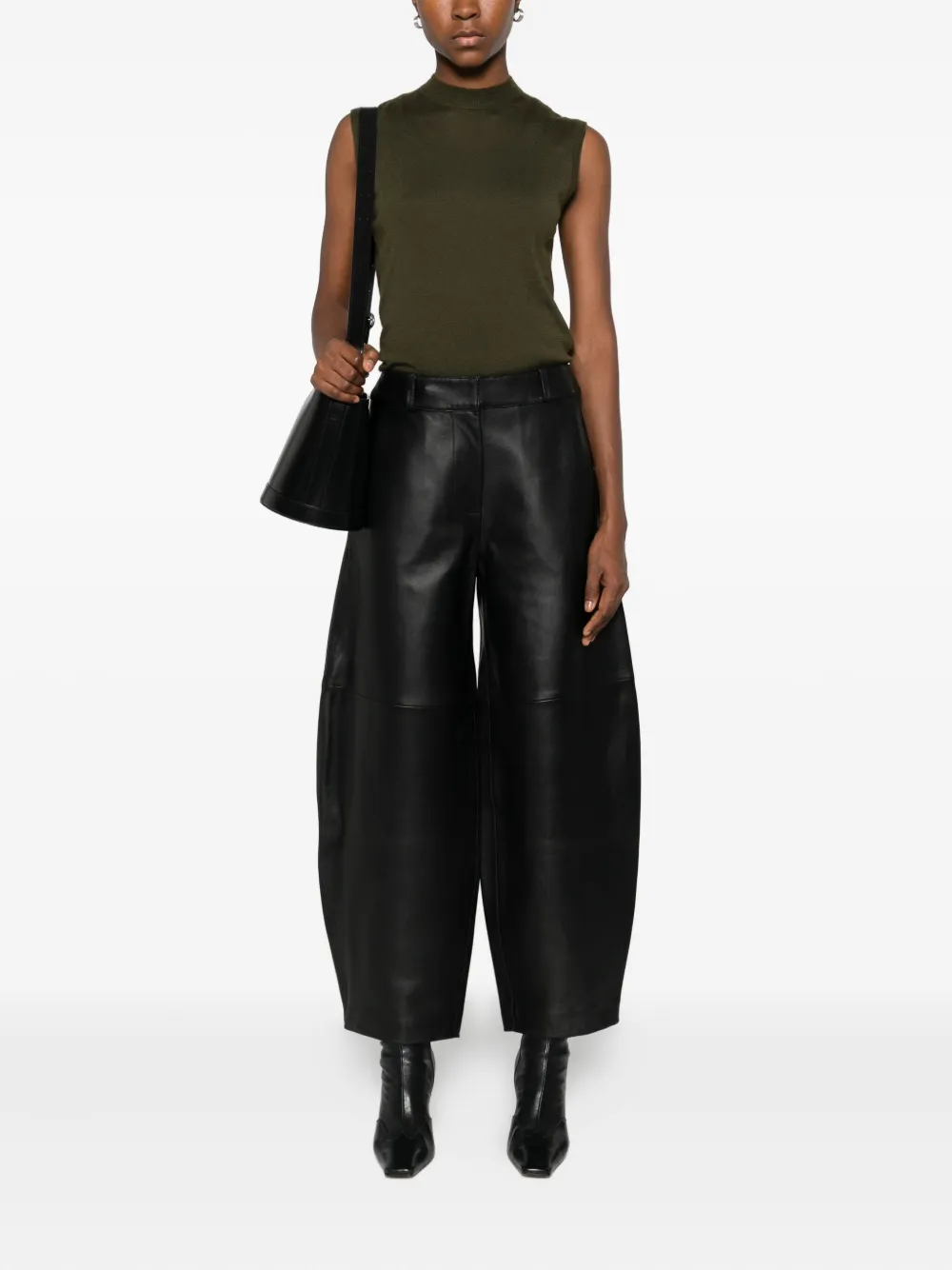 Co Collection Cashmere Vest In Green