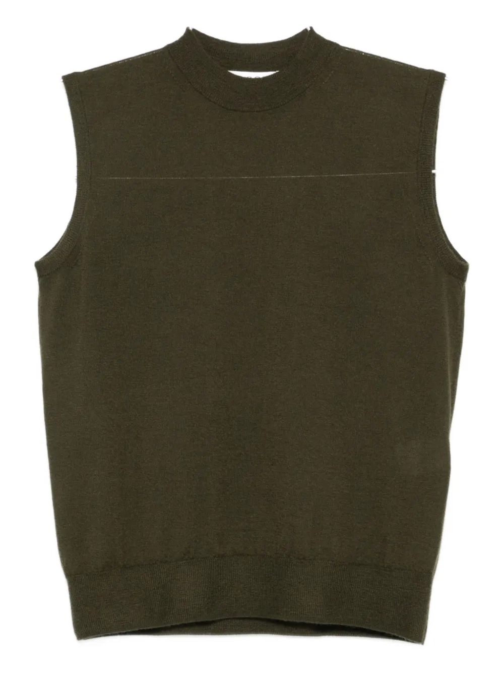 Co Collection Cashmere Vest In Green