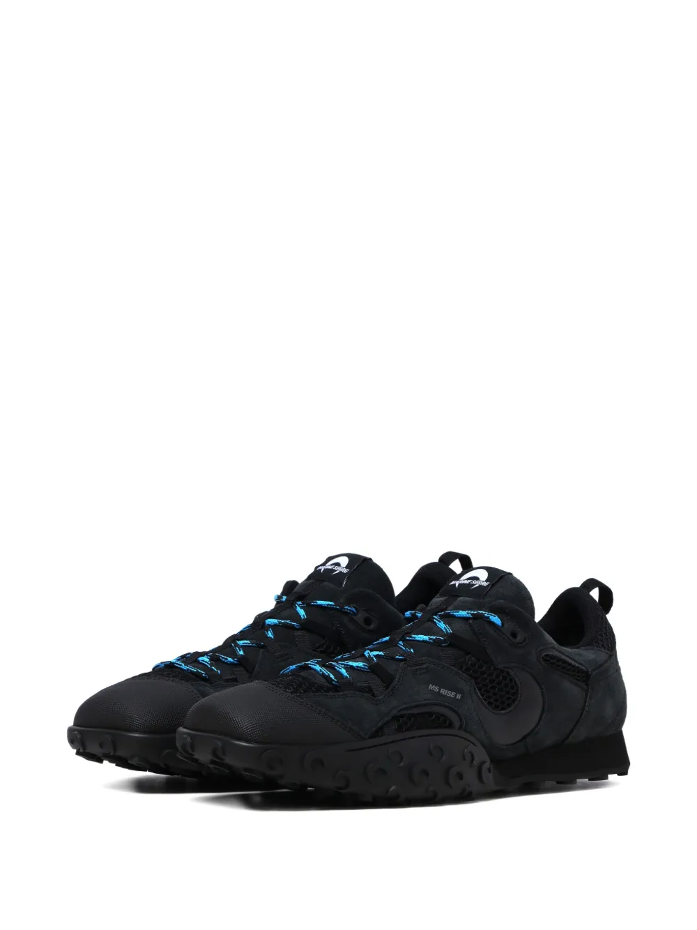 Marine Serre Rise II suede mesh sneakers | Low-Tops | Image 2