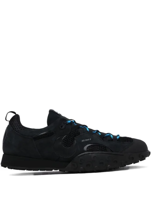 Marine Serre Rise II suede mesh sneakers