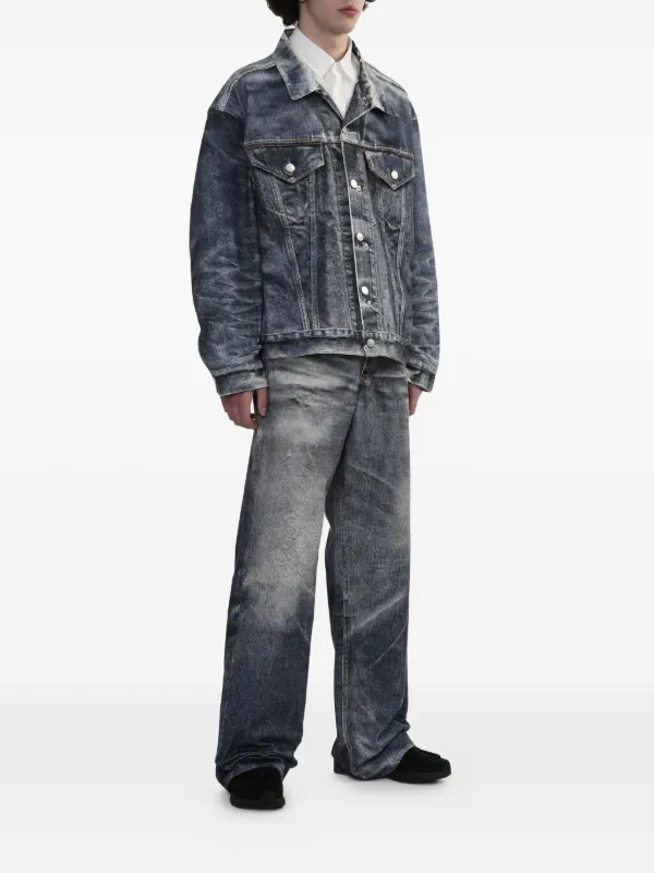Junya Watanabe MAN デニムジャケット | ブルー | FARFETCH JP