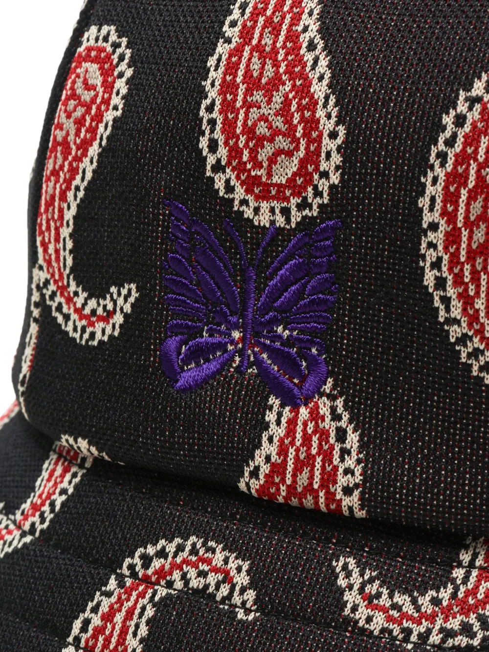 Needles Vissershoed met paisley-print Zwart