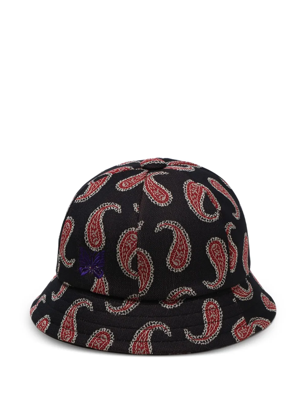 Needles Vissershoed met paisley-print Zwart
