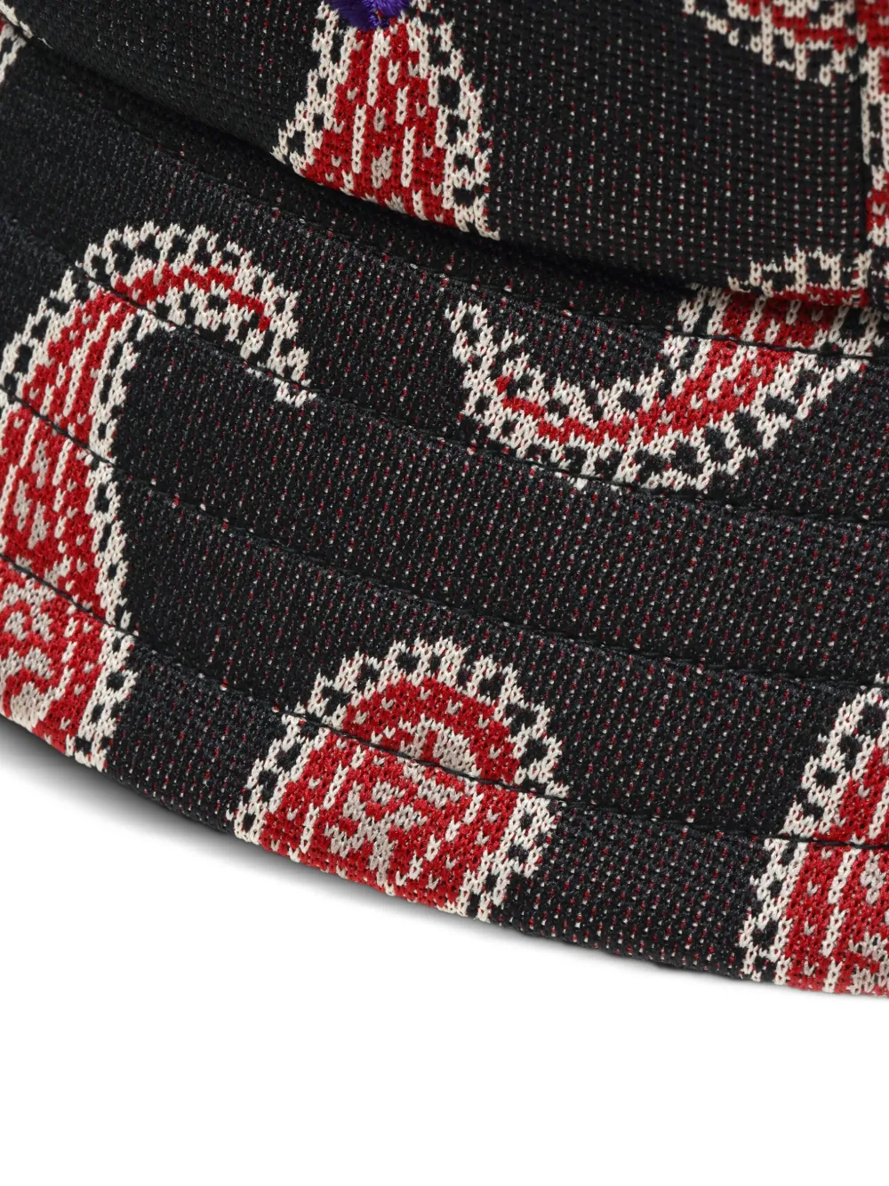 Needles Vissershoed met paisley-print Zwart