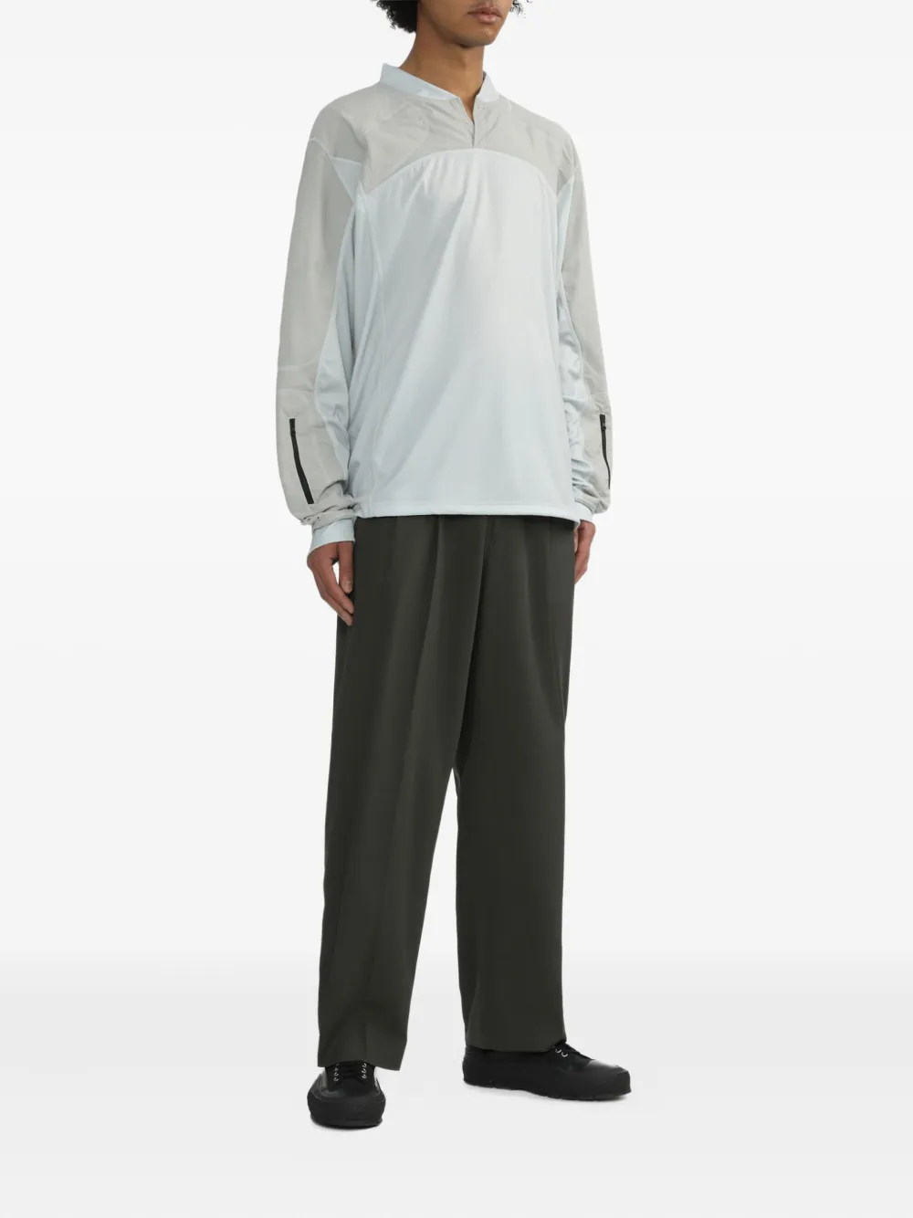 GR10K Combact panelled long-sleeve top | T-Shirts | Image 2