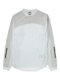 GR10K Combact panelled long-sleeve top - Grey
