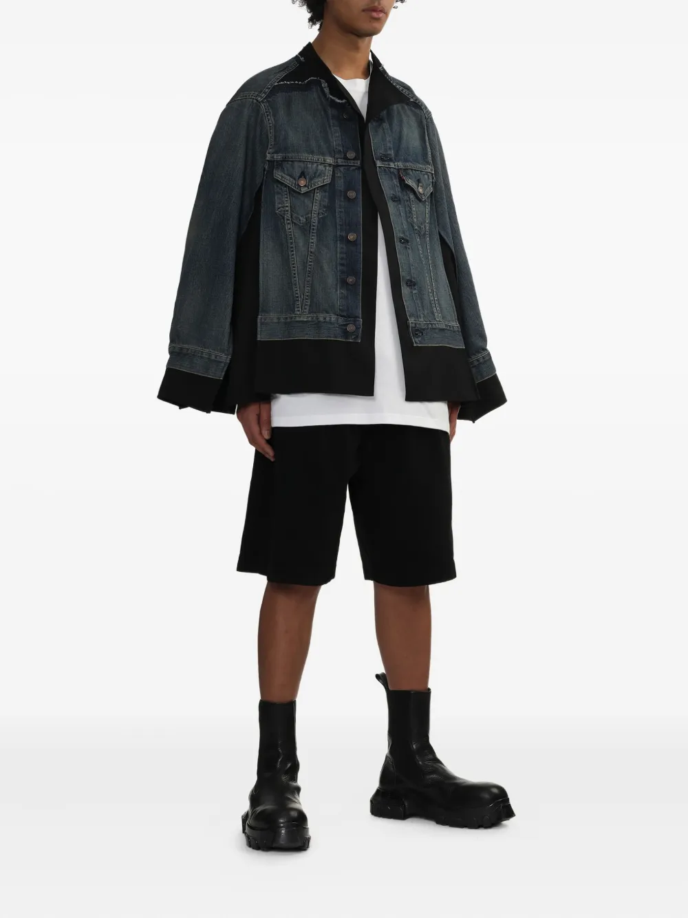 Junya Watanabe MAN x Levi's denim cape jacket | Denim Jackets | Image 2