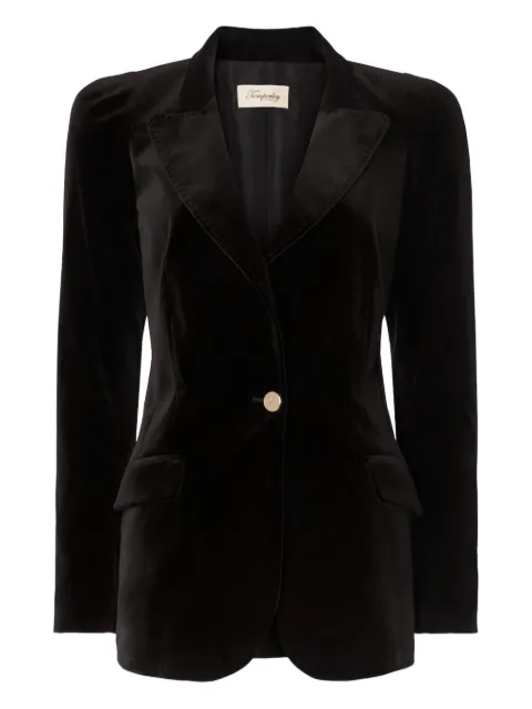 Temperley London blazer Clove