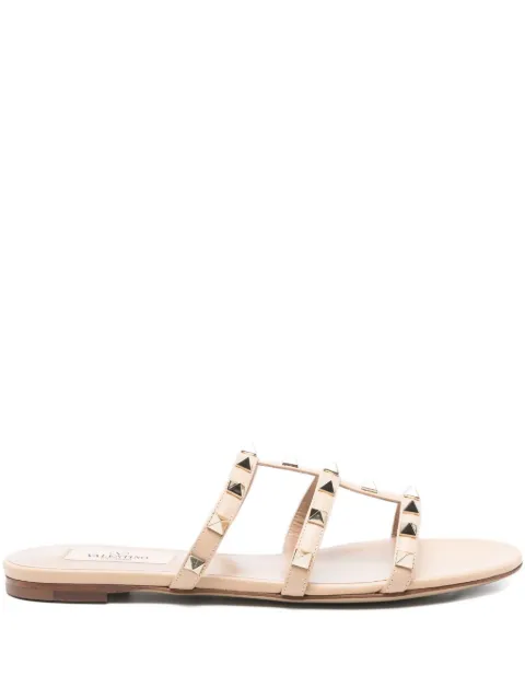 Valentino Garavani Rockstud three-strap sandals