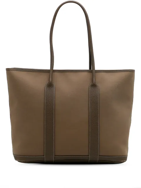 Hermès Pre-Owned 2009 Toile Garden and Negonda Party Zip 36 tote bag