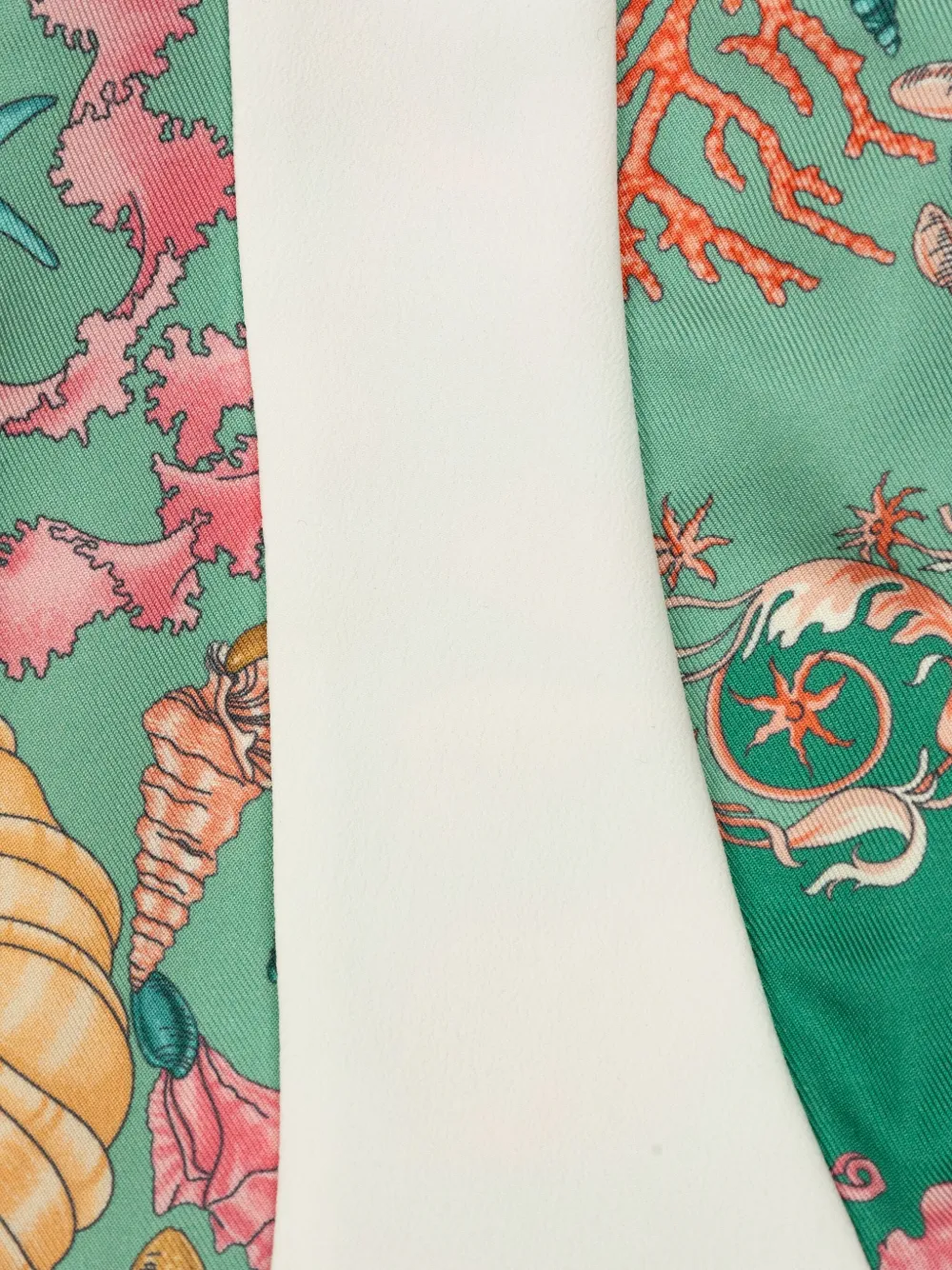 Versace Kids Jurk met print Groen