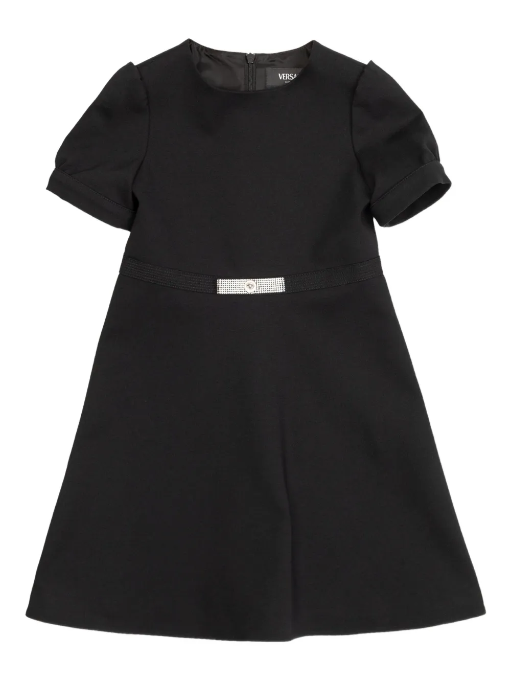 Versace Kids A-lijn jurk Zwart