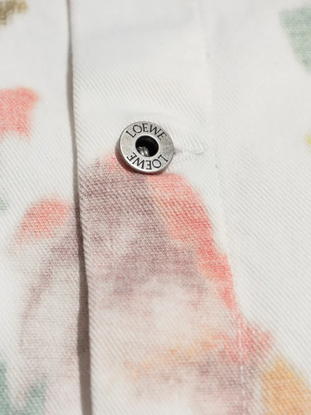 Loewe Floral-print Button-down Overshirt