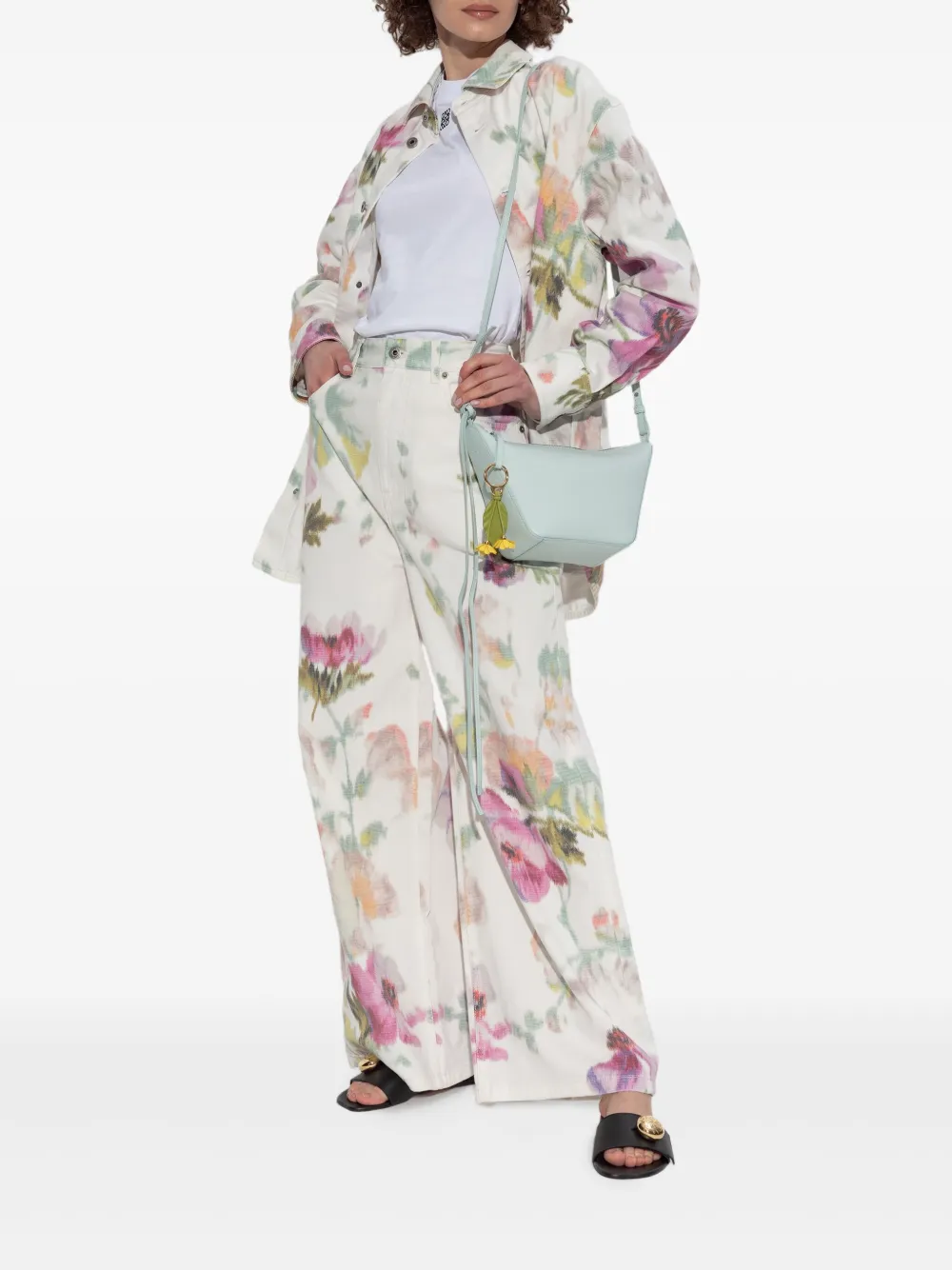 Loewe Floral-print Button-down Overshirt
