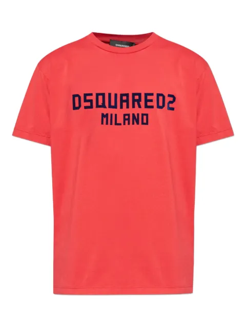 DSQUARED2 logo-print cotton T-shirt