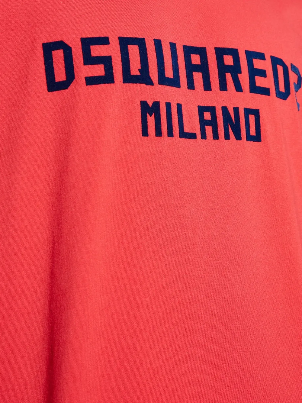 DSQUARED2 Katoenen T-shirt met logoprint Rood