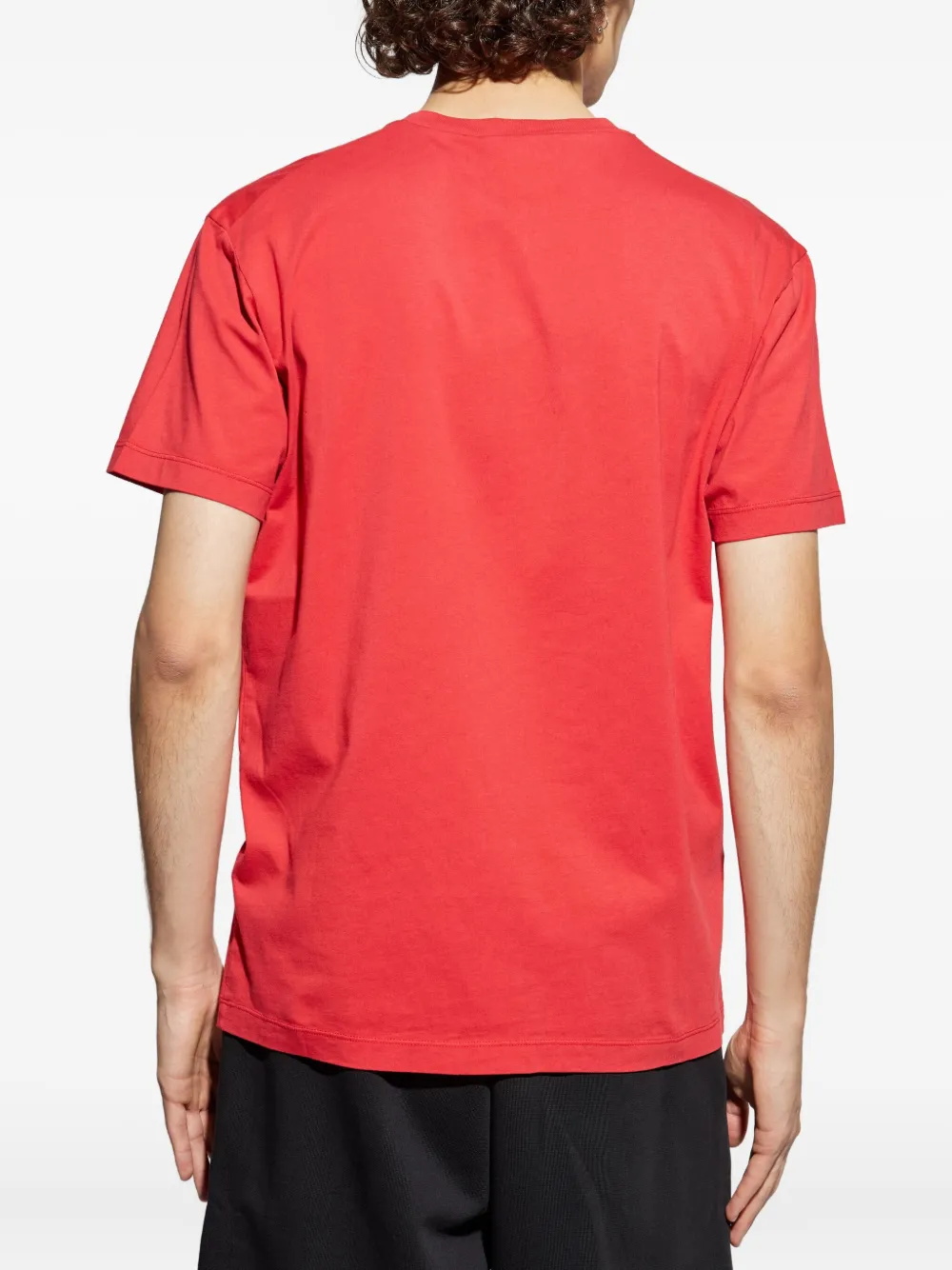 DSQUARED2 Katoenen T-shirt met logoprint Rood